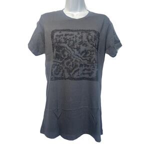 DOTA 2 Battlefield Map Image Short Sleeve Graphic T Shirt Size XL
